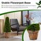Costway 3 FT Artificial Boxwood Topiary Tree Potted Fake Tree Indoor & Outdoor Faux Tree